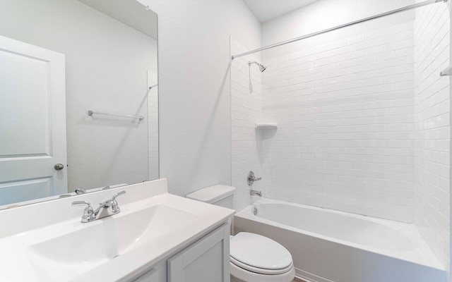 4350 Maple Root Ln, Pinehurst, TX 77362 - bathroom featuring vanity and shower / washtub combination