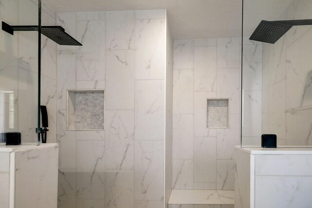 5120 Leeland St, Houston, TX 77023 - bathroom with a marble finish shower