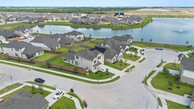 2900 Glint Peak Ct, Katy, TX 77493 - aerial perspective of suburban area with a large body of water