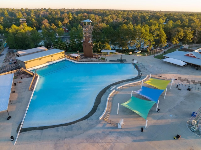2914 Parthenon Pl, New Caney, TX 77357 - view of outdoor pool