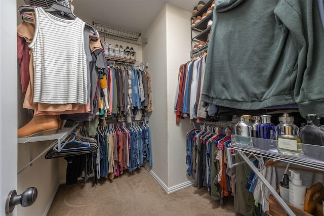 4818 Connor Dr, Baytown, TX 77521 - spacious closet featuring carpet