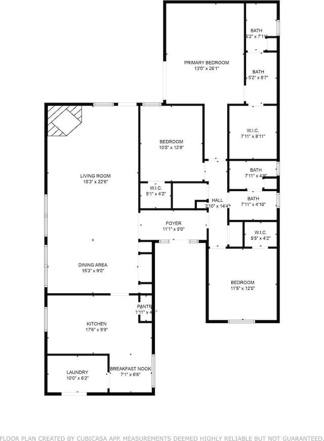 7838 Vickijohn Dr, Houston, TX 77071 - room layout