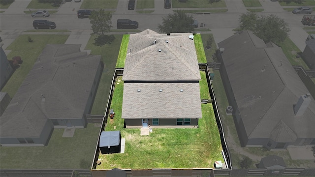 213 Splintered Arrow Dr, La Marque, TX 77568 - aerial overview of property's location featuring property parcel outlined