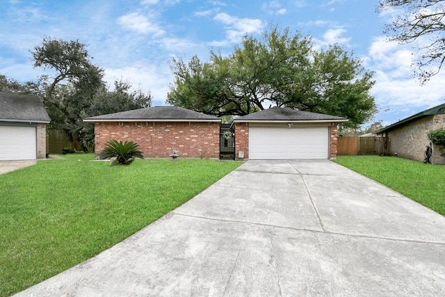 1207 Martingale Ct, Crosby, TX 77532 - ranch-style house featuring brick siding and concrete driveway