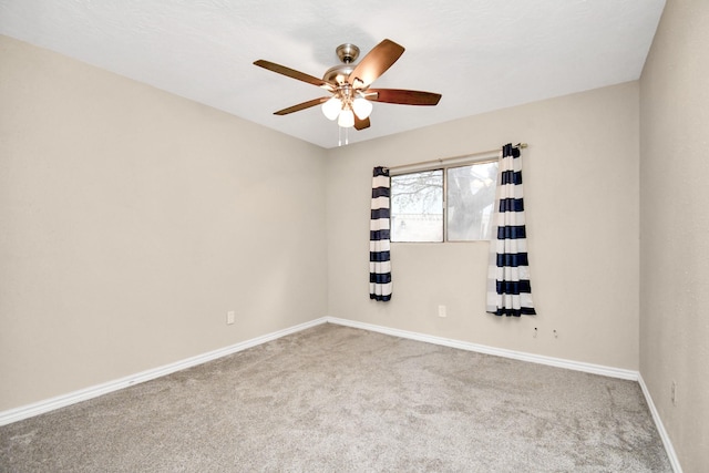 1207 Martingale Ct, Crosby, TX 77532 - carpeted spare room with a ceiling fan and baseboards
