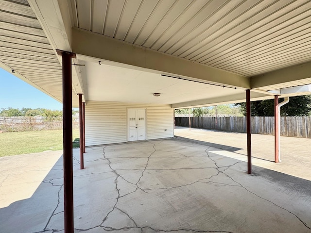 121 Briar Ln, Crockett, TX 75835 - view of patio with a carport