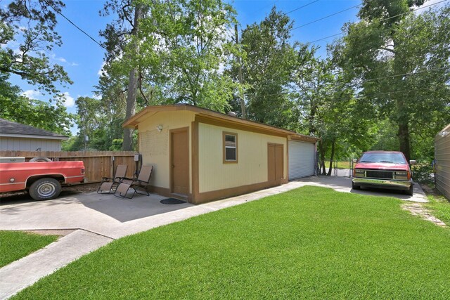 13111 Oak Plaza Dr, Cypress, TX 77429 - view of front of home with an outdoor structure