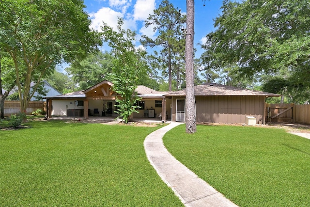 13111 Oak Plaza Dr, Cypress, TX 77429 - view of front of house featuring a patio area