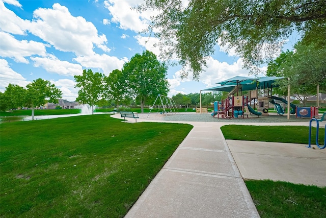 21122 Lilac Meadows Ln, Richmond, TX 77407 - surrounding community with a lawn