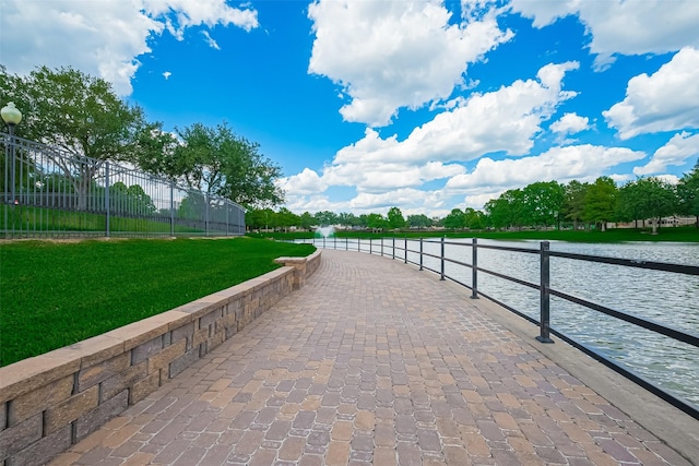 21122 Lilac Meadows Ln, Richmond, TX 77407 - view of community with a water view
