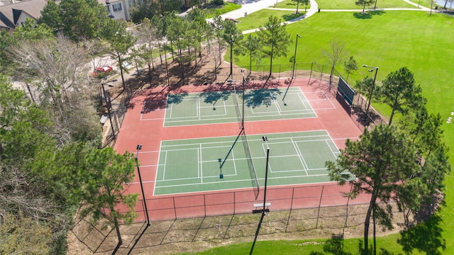 18 Homed Lark Pl, Spring, TX 77389 - view of tennis court