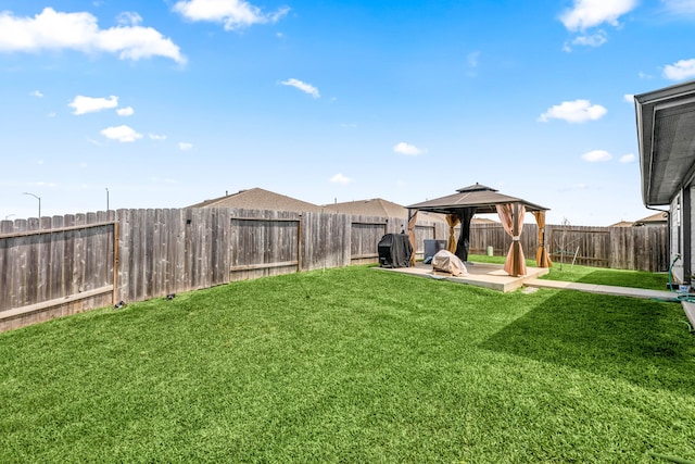 7438 Victoria Brook Trce, Richmond, TX 77407 - view of yard featuring a gazebo and a patio
