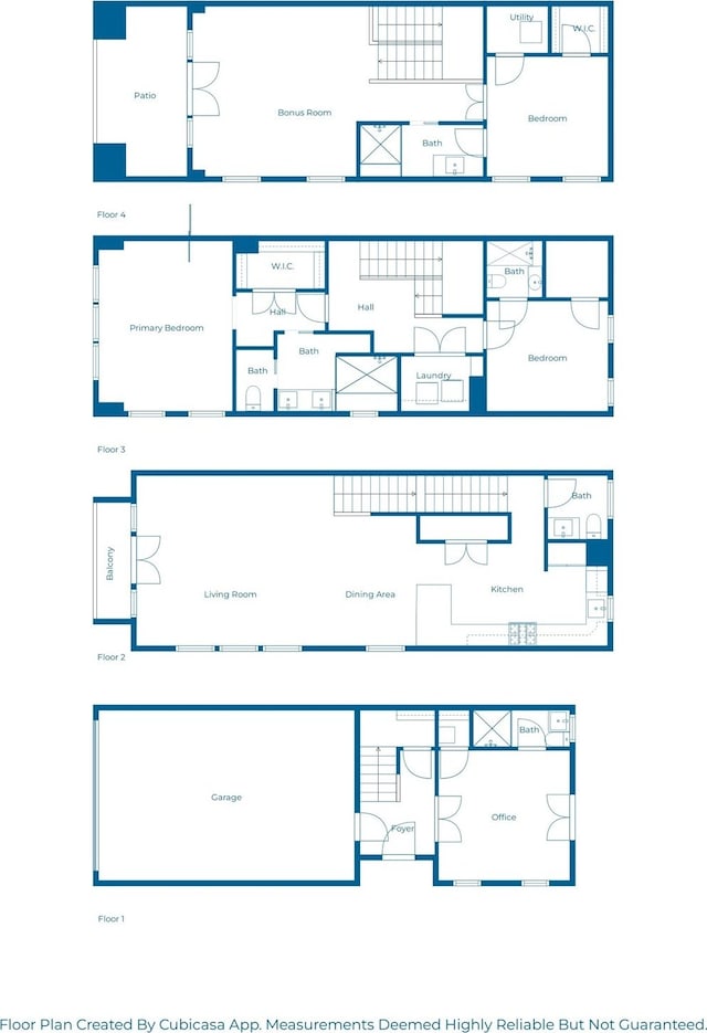 1215 W 23rd St, Houston, TX 77008 - floor plan / room layout