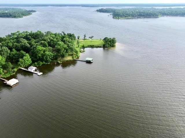 606 County Road 1947, Yantis, TX 75497 - bird's eye view of a large body of water