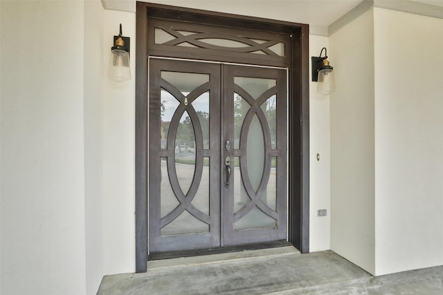 4603 Joyce Blvd, Houston, TX 77084 - entrance to property featuring french doors and stucco siding
