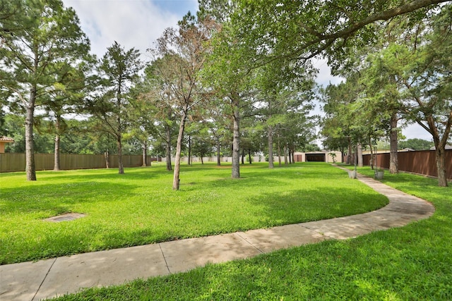 4603 Joyce Blvd, Houston, TX 77084 - view of yard