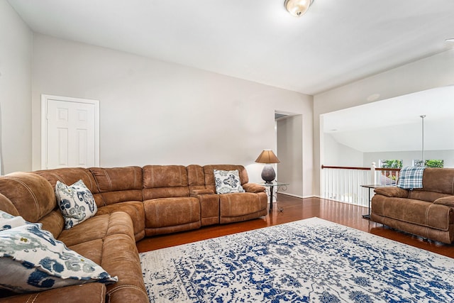 11018 Jadestone Creek Ln, Cypress, TX 77433 - living area with wood finished floors and vaulted ceiling