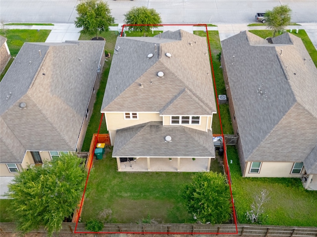 2786 Cayden Creek Way, Conroe, TX 77304 - view of subject property featuring property parcel outlined