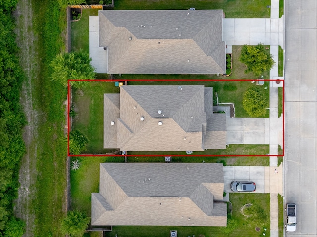 2786 Cayden Creek Way, Conroe, TX 77304 - aerial view of property's location with property boundaries highlighted