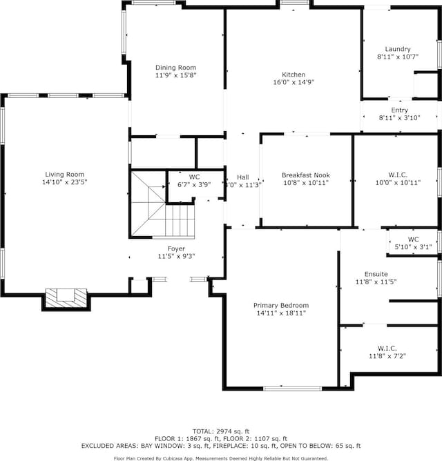13102 Lake Mist Dr, Cypress, TX 77429 - property floor plan