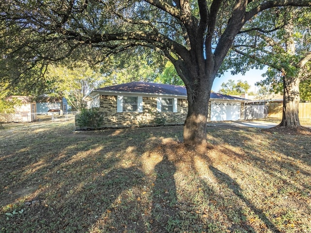 3808 Williams Rd, Benbrook, TX 76116 - view of front of home with an attached garage