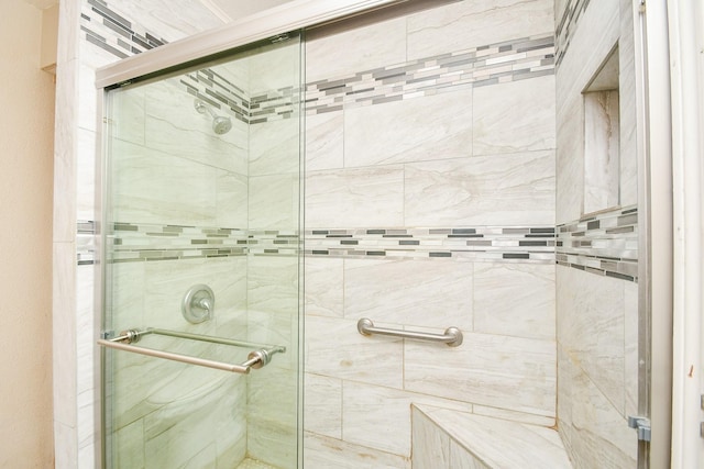 12618 Foxburo Dr, Houston, TX 77065 - bathroom featuring a shower stall