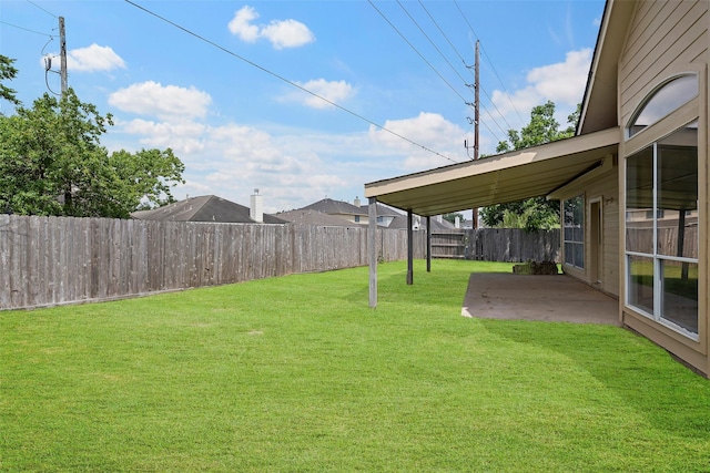 18438 Brenwood Manor Dr, Katy, TX 77449 - view of yard with a patio