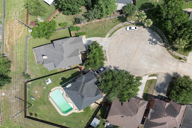 18438 Brenwood Manor Dr, Katy, TX 77449 - aerial overview of property's location featuring a pool
