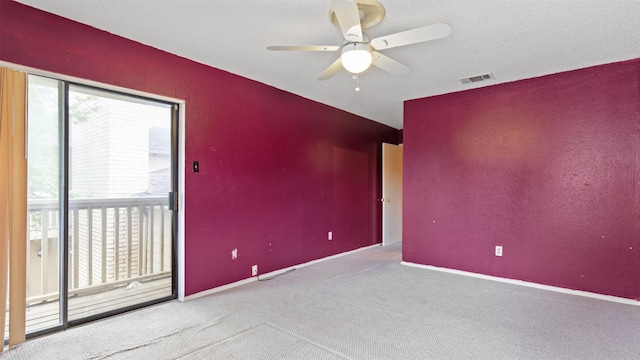 9431 Pagewood Ln, Houston, TX 77063 - empty room featuring carpet flooring and ceiling fan