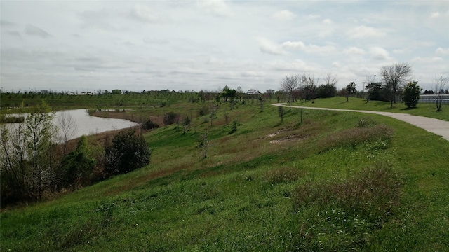 4510 Hazelton St, Houston, TX 77035 - view of yard featuring a view of rural / pastoral area and a water view