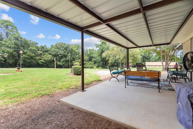 19769 State Highway 21 E, Grapeland, TX 75844 - view of patio with view of scattered trees