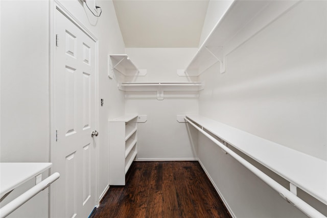 3418 Mcmahon Way, Missouri City, TX 77459 - spacious closet with dark wood-style floors