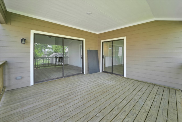964 Lake View Dr, Montgomery, TX 77356 - view of wooden terrace