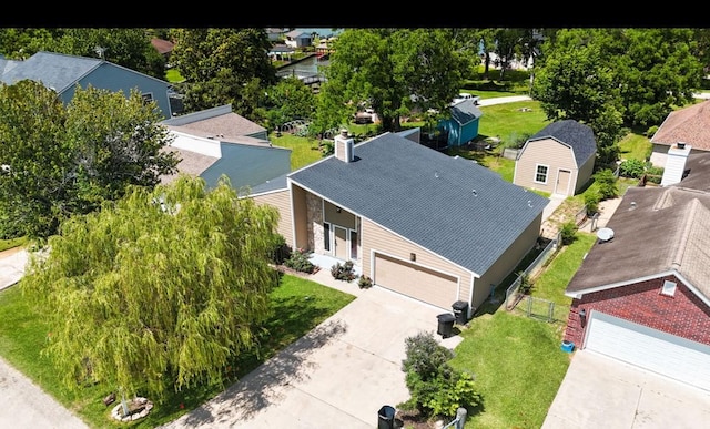 964 Lake View Dr, Montgomery, TX 77356 - aerial perspective of suburban area