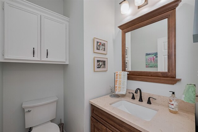 5807 Juniper Knoll Ln, Houston, TX 77345 - bathroom with vanity and toilet
