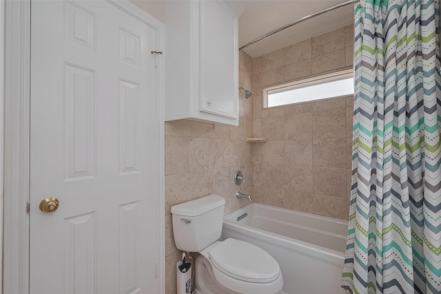 5807 Juniper Knoll Ln, Houston, TX 77345 - bathroom with shower / bath combo and toilet