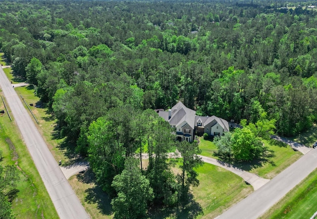 15557 Crown Oaks Dr, Montgomery, TX 77316 - aerial view of property's location featuring a forest