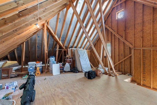 15557 Crown Oaks Dr, Montgomery, TX 77316 - view of unfinished attic