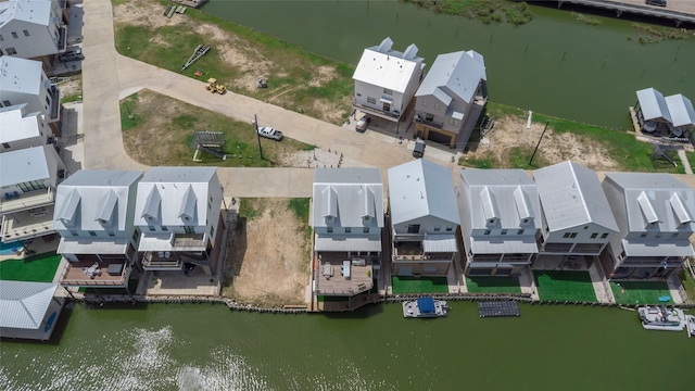 29 Cmdr Runco Ln, Taylor Lake Village, TX 77586 - aerial view of residential area featuring a large body of water
