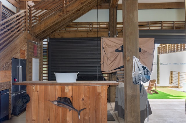 29 Cmdr Runco Ln, Taylor Lake Village, TX 77586 - view of patio featuring exterior bar