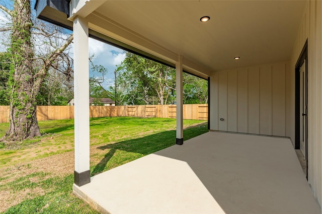 14606 W 6th St, Santa Fe, TX 77517 - view of patio