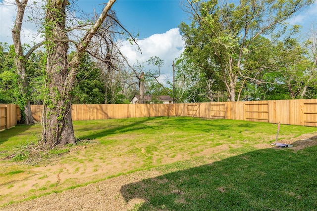 14606 W 6th St, Santa Fe, TX 77517 - view of yard