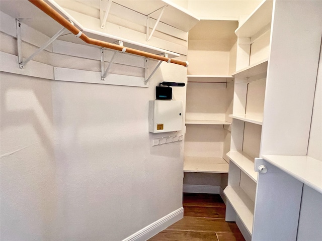 3130 Walnut Bend Ln Unit 409, Houston, TX 77042 - spacious closet with wood finished floors