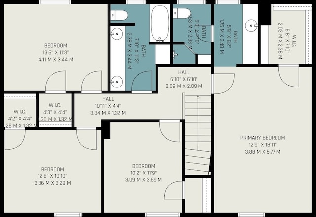 3823 Fernglade Dr, Houston, TX 77068 - floor plan / room layout