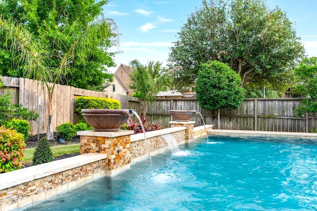 2919 Rutherford Place Ct, Katy, TX 77494 - view of pool with a fenced backyard
