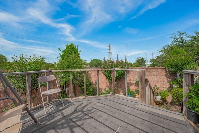 2902 Back Bay Brook Trl, Houston, TX 77045 - view of deck