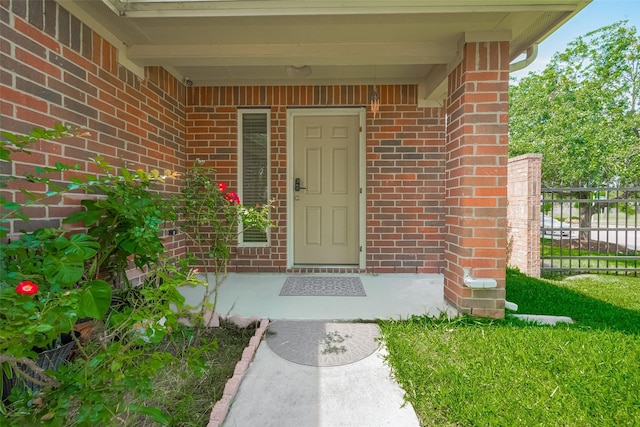 2902 Back Bay Brook Trl, Houston, TX 77045 - entrance to property featuring fence and brick siding