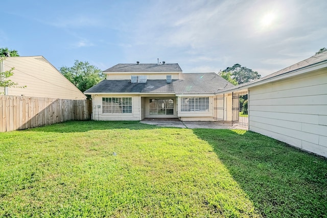 15714 Pebble Bend Dr, Houston, TX 77068 - back of house with a patio area and a shingled roof