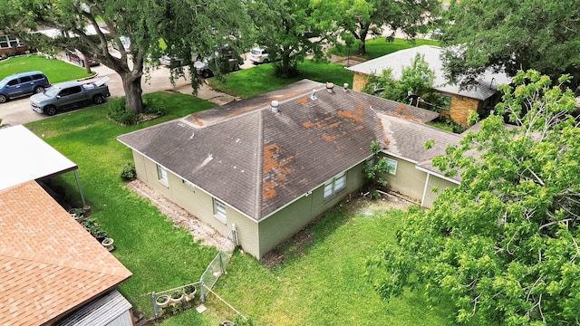 108 Chandler Dr, Baytown, TX 77521 - aerial view of property and surrounding area