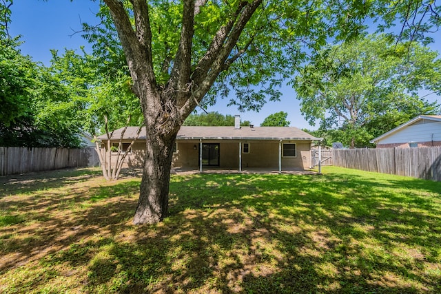 16466 Mandate Dr, Houston, TX 77049 - back of property with a patio